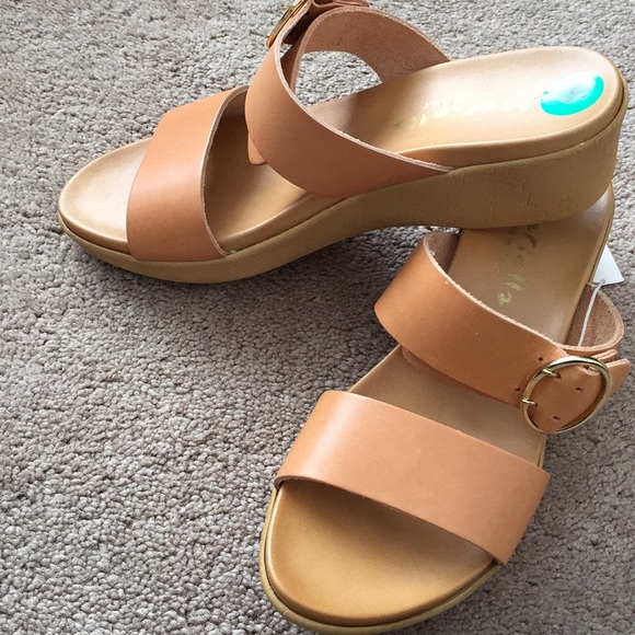 Mariella Made in Italy Platform Leather Sandals - Picture 7 of 7